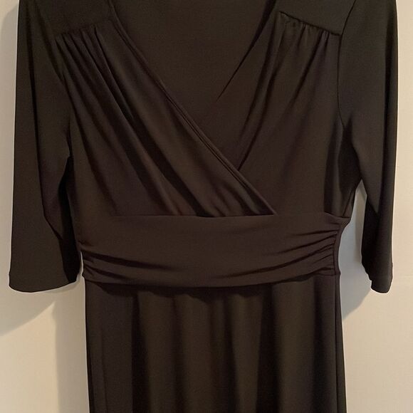 Merona Dresses & Skirts - Merona Black cross front dress - size M